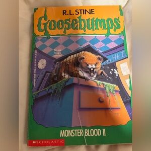 Goosebumps Monster Blood II Book by Scholastic R.L. stine